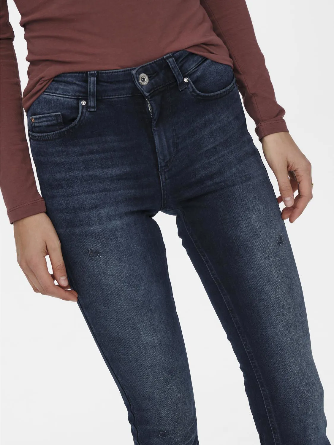 Onlblush Mid Flared DNM Rea260 Noos, donkerblauw (dark Onlblush Mid Flared DNM Rea260 Noos, donkerblauw (dark